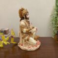Marble Hanuman Ji Showpiece – Divine Bajrang Bali Idol for Home Décor