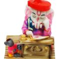 Premium Resin Ganesha Idol – Sitting Ganesha with Mouse for Home Décor