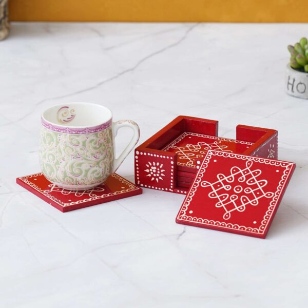 Handcrafted Wooden Tea Coasters: Elegant Protection for Your Table Handcrafted Wooden Tea Coasters: Elegant Protection for Your Table