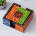 Handcrafted Wooden Tea Coasters: Elegant Protection for Your Table
