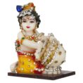 Makhan Chor Krishna Idol – Handcrafted Lord Krishna Statue for Home Décor & Gifting