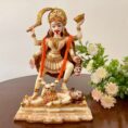 Handcrafted Marble Maa Kali Murti – Powerful Goddess Showpiece for Pooja