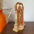 Handcrafted marble Narayan (Lord Vishnu) idol with fine detailing—perfect for home temple décor, spiritual ambiance, and gifting.