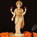Premium Marble Saraswati Statue – Divine Goddess Idol for Pooja & Gifting
