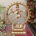Handcrafted Marble Nataraja Murti – Dancing Shiva Showpiece for Home