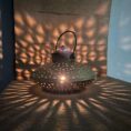 Elegant brass incense burner with a top opening for sticks and wide base for ashes—perfect for meditation, pooja, and home décor.