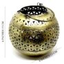 Handcrafted Brass Bowls with Floral Pattern – Decorative Showpiece