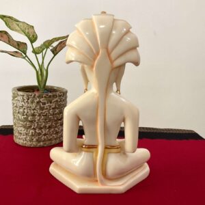 Divine Parasnath Marble Idol – Elegant Jain Murti for Pooja & Décor