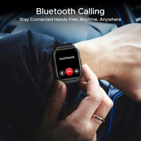Boat Wave Call 2 Plus Smart Watch w/Bilingual Support (Hindi/English)