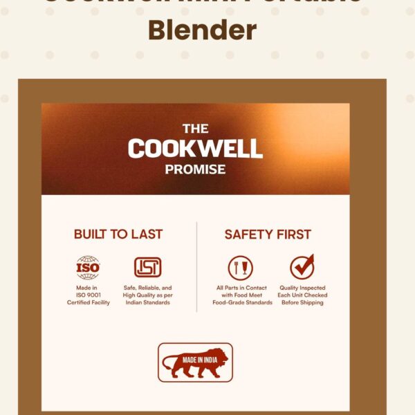 Cookwell Mini Portable Blender