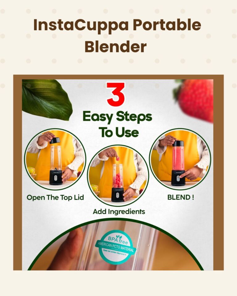 InstaCuppa Portable Blender