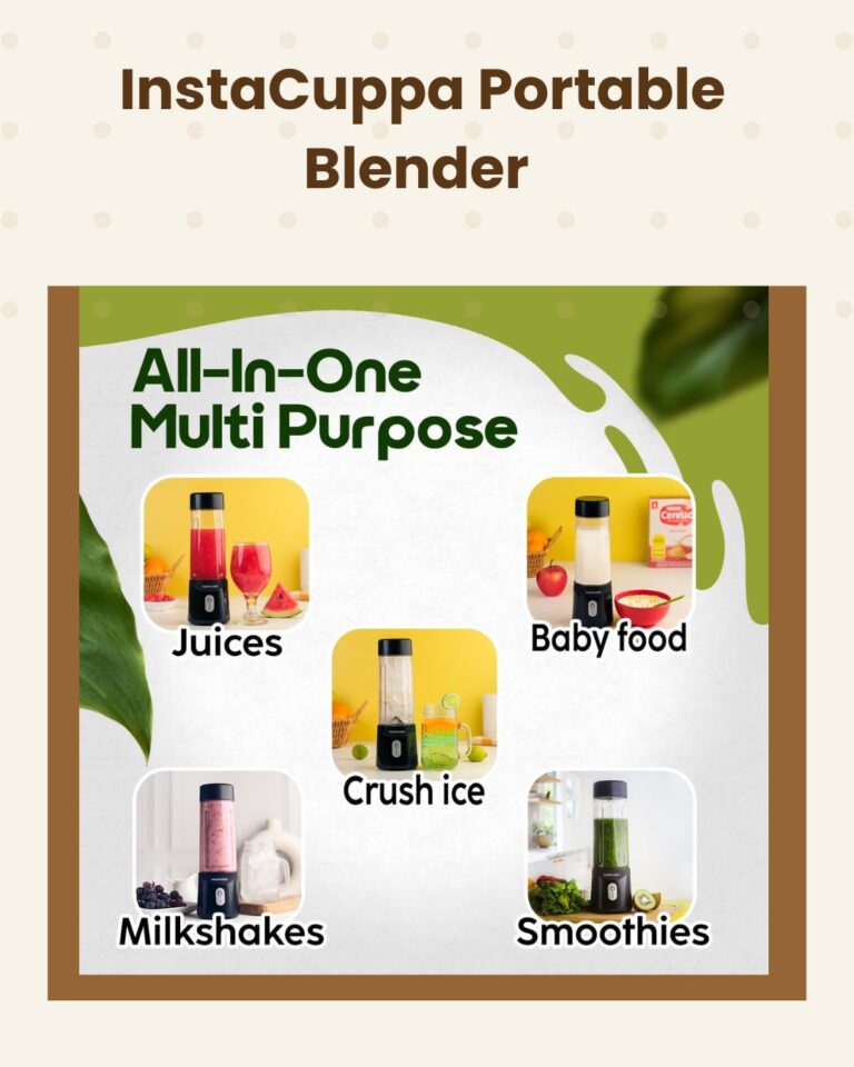InstaCuppa Portable Blender