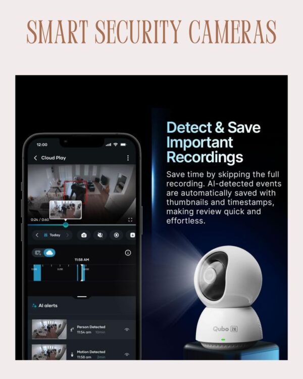 Smart Security Cameras
